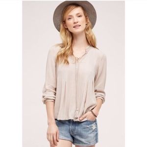 Anthropologie Floreat Mada Swing Top